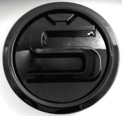 Шильдик эмблема автомобильный SHKP SkodaN BB черный пластик