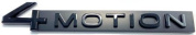 Шильдик эмблема автомобильный SHKP VW 4motion B черный пластик