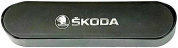 Автовизитка "Стандарт Skoda" TPCB 005 со скрываемым номером комплект магнитных цифр (можно менять номера)