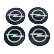 Силиконовые наклейки на диски Opel NND 018 голографические 4 шт
