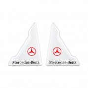 Защита углов дверей автомобиля Mercedes-Benz / Мерседес  ZDU 012 уголки прозрачные, комплект 2 шт.
