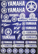Комплект наклеек "Yamaha " виниловая DS 3613