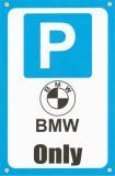 Табличка "Парковка БМВ" TPS 024BMW пластик 3 мм