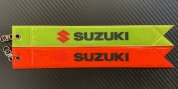 Светоотражающий брелок Сузуки BS 003 двухцветный