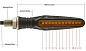 Универсальные светодиодные поворотники ZXD-04-Y для мотоцикла свет желтый бегущие огни