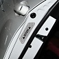 Светоотражающая наклейка на двери "OPEN" SND 001 серебро, комплект 4 шт.
