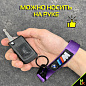 Тканевый брелок Mashinokom БМВ/BMW M-Series BTL 060F фиолетовый