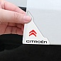 Защита углов дверей автомобиля Citroen / Ситроен ZDU 009 уголки прозрачные, комплект 2 шт.