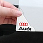 Защита углов дверей автомобиля Audi / Ауди ZDU 013 уголки прозрачные, комплект 2 шт.