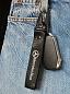 Тканевый брелок с карабином Mashinokom Мерседес/Mercedes BTL 036 черный