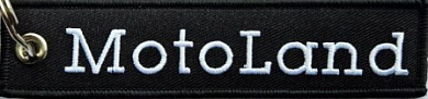 Тканевый брелок "MotoLand" BMV 0103-01 вышивка