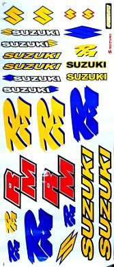 Комплект виниловых наклеек Сузуки РM DS 004 26 шт