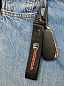 Тканевый брелок с карабином Хонда/Honda BTL 002 черный