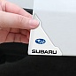 Защита углов дверей автомобиля Subaru / Субару ZDU 007 уголки прозрачные, комплект 2 шт.