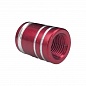 Колпачки на вентиль KNV 007-3 Цилиндр красные 4 шт.